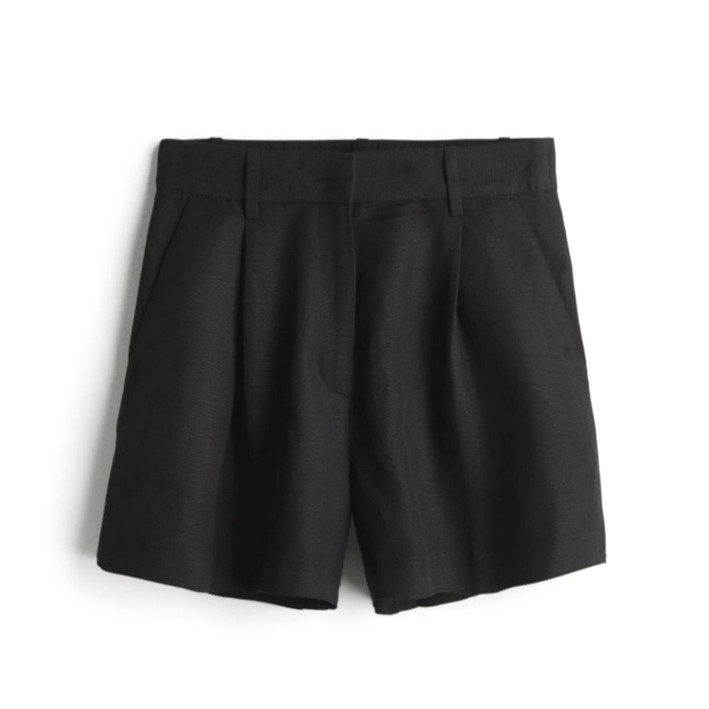 H&M Linen-Blend Shorts